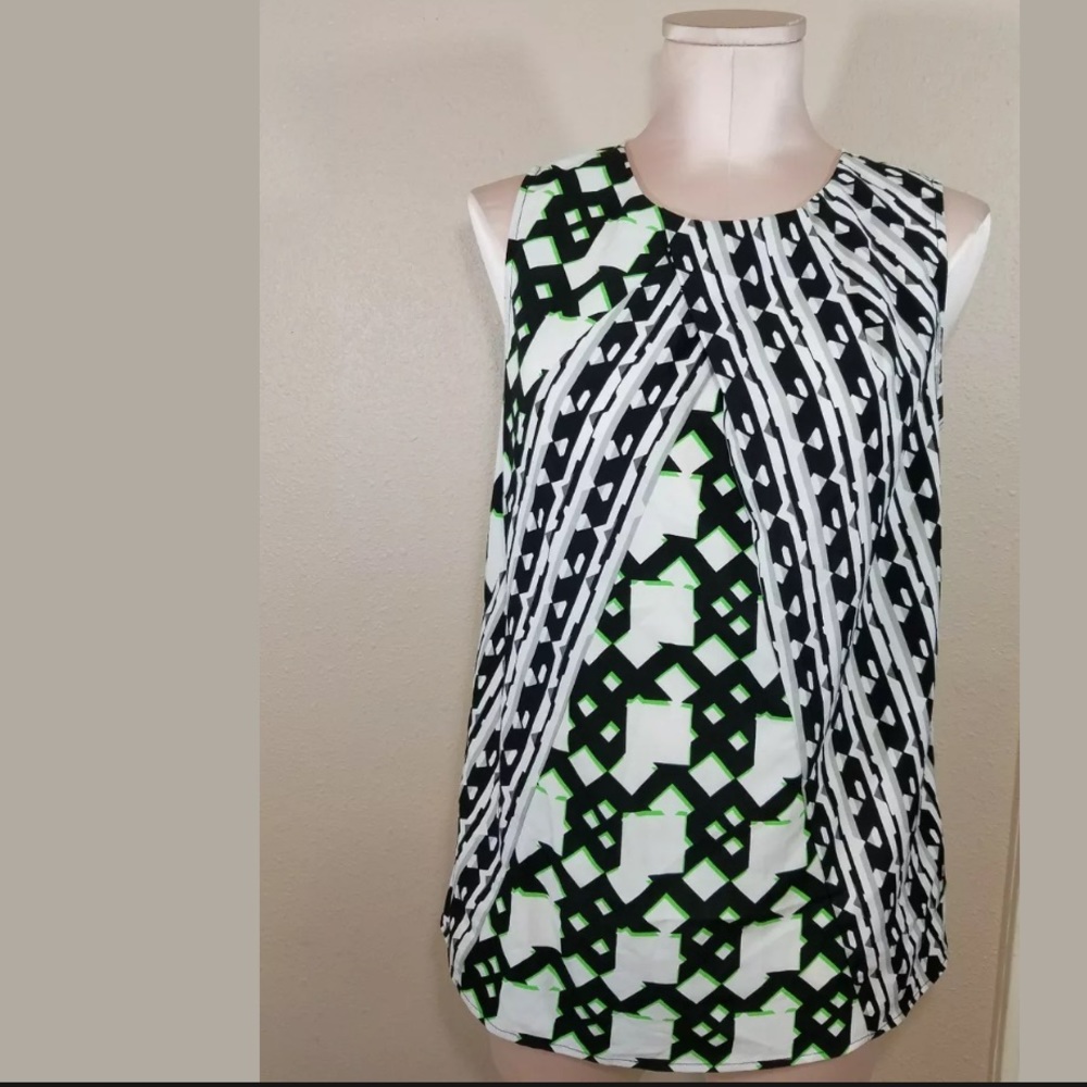💚 Peter Pilotto for Target print blouse Top tank cami tunic size XS